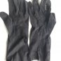 vintage old lady gloves black color