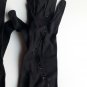 vintage old lady gloves black color