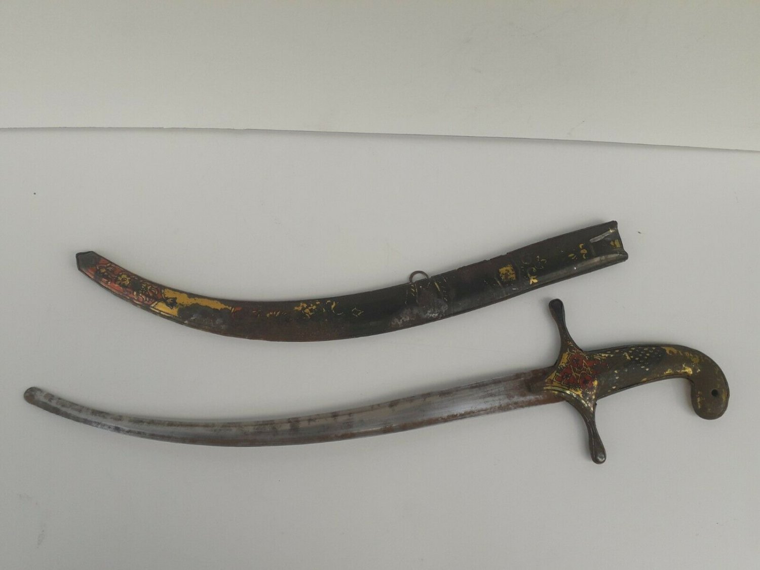 vintage Old Sable, Corvo Sword Toy Old Sheet, Argentine