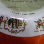 Tirschenreuth old germany porcelain dinner plate, Roma . stamp