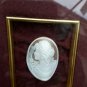 old  Cameo shell carved  Framed