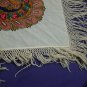 vintage  Handkerchief Pashmina Printed Cotton Scarf Check Stoc