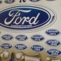 old poster car Racing  TC  Argentina Champions using Ford Cars from 1938 to 2004