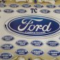 old poster car Racing  TC  Argentina Champions using Ford Cars from 1938 to 2004
