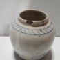old bowl ceramic pottery Chinese White and blue.