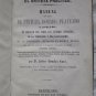 1864 Libro antiguo - el artista pr&Atilde;&iexcl;ctico-  manual que trata de pintura dorado
