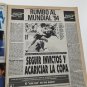 old magazine Solofutbol Boca primer Campeon Master N363 1992 Argentina