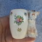 vintage Toothpick Holder, Japanese Puppy Ceramic ST Brand Consult Stock