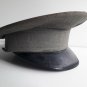 vintage old   hat cap train guard inspector  Argentine uniform 1950 aprox