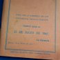 old Belgrano Rail road Railway Itinerary year 1965 Argentina Tucuman Salta N23