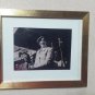 vintage framed Photo Eva Peron -Evita - president Argentine . newspaper Critica.