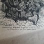 old engraving print Wilhelm I in Koniggratz extracted 1888