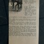 old engraving print Wilhelm I with O. Bismarck extracted 1888