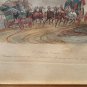 Aquatint Engraving Gb Race Team Newhouse London 1834 Mc Lean