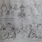 old engraving print 1836  Monuments Gallo -Romains