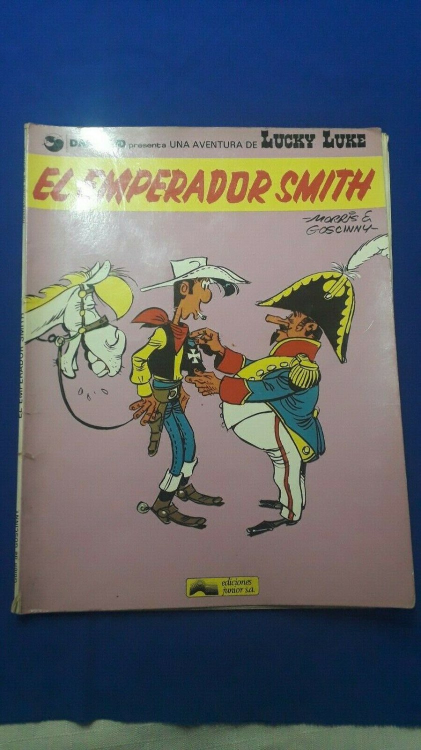Historieta El Emperador Smith   Lucky Luke 1976