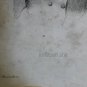 old engraving print - 1846 Writer French Eugène Sue - The Wandering Jew