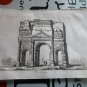 old engraving print 1836  Monuments  Gallo -Romains   Arc d&Acirc;&acute;Orange