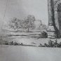 old engraving print 1836  Monuments  Gallo -Romains   Arc d&Acirc;&acute;Orange