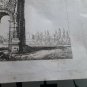 old engraving print 1836  Monuments  Gallo -Romains   Arc d&Acirc;&acute;Orange