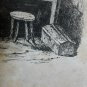 old engraving print 1846 The Wandering Jew - Eug&Atilde;&uml;ne Sue  A.Isola