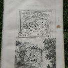 old engraving print 1836   Monuments Mithriatiques