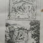 old engraving print 1836   Monuments Mithriatiques