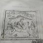 old engraving print 1836   Monuments Mithriatiques