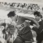 vintage Old Photograph Soccer Boca Jrs VS Platense Graciani player  1988