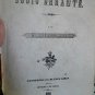 old engraving print 1846 The Wandering Jew Eug&Atilde;&uml;ne Sue  The Black Eagle