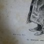 old engraving print 1846 The Wandering Jew Eug&Atilde;&uml;ne Sue  El mariscal Simon