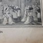 Old religious engraving 1900 Saint Peter and the deacons maison de la bonne N24