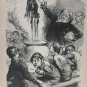 old engraving print extracted book 1893 Le Bon Petit Diable, chacun ...