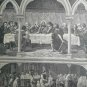 Old religious engraving early 1900  jesus     maison de la bonne N 20