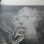 Old religious engraving early 1900 - virgin with holy spirit A. Soupey N 4