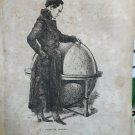 old engraving print 1846 The Wandering Jew Eugène Sue El Abad de Aigrigny