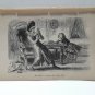 old engraving print extracted book 1893 Le Bon Petit Diable, Miserable