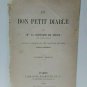 old engraving print extracted book 1893 Le Bon Petit Diable,En m&Atilde;&copy;me temps....