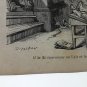 old engraving print extracted book 1893 Le Bon Petit Diable,  le fil tourno.....