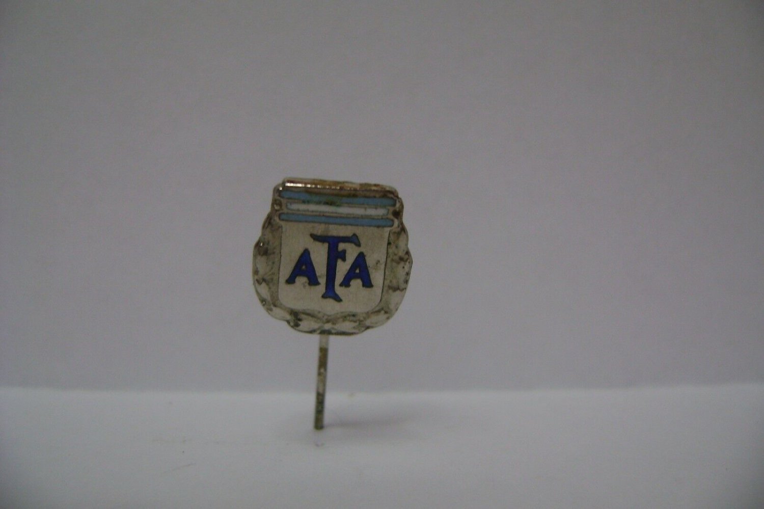 old Pin soccer AFA -  Asociacon Futbol Argentino enamel
