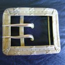 vintage old  Bronze Belt buckle  metal