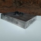old collection metal ashtray Marlboro