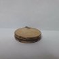 antique Gold plated Photo  locket - pendant- KJ 1900s