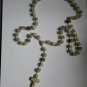 old   Unique carved onyx rosary for hanging in the wall or in the bed