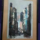 Oil Abstract Artist of Israel Shaul Ohaly Consult Stock