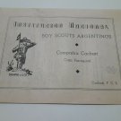 Booklet National Boys Scout National Institute Argentine Boy Scouts 1943