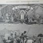 Old religious engraving early 1900 - Alphonse Soupey N1