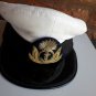 vintage old white sombrero hat cap Navy uniform Armada Argentina military