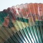 old fan, spanish hand painted. two ladies