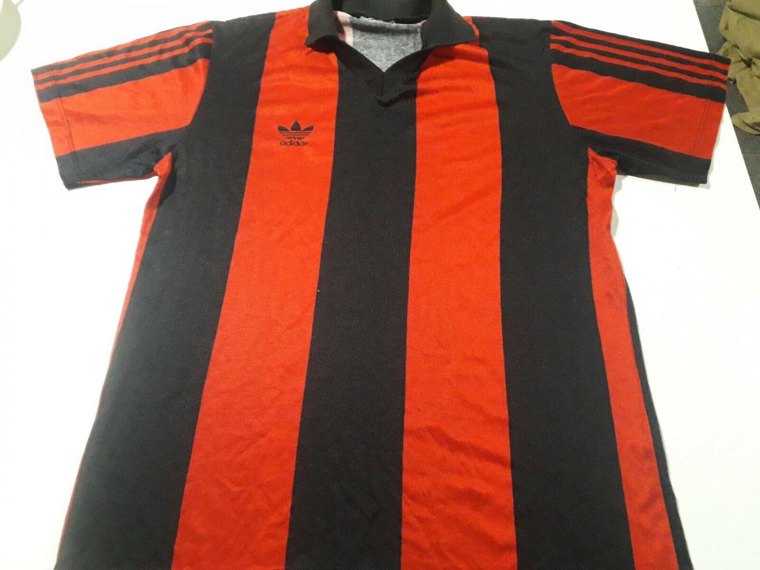 old generic soccer Jersey similar Milan  Adidas brand 80 years